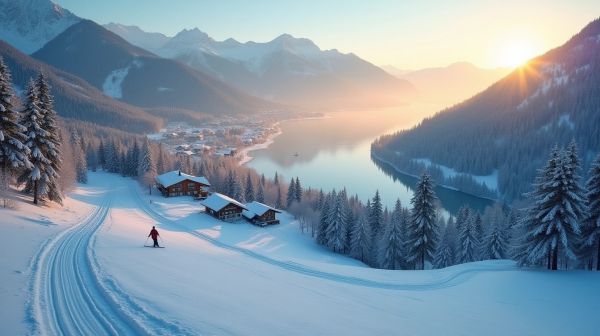 Ski pour une déconnexion totale et retrouvailles avec la nature