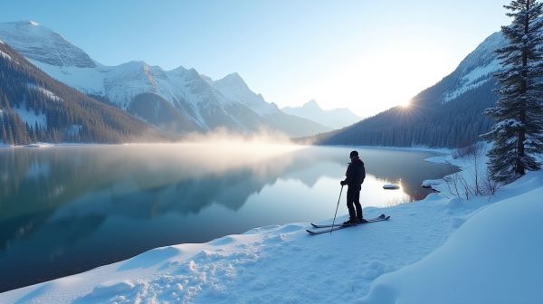Ski pour une déconnexion totale et retrouvailles avec la nature