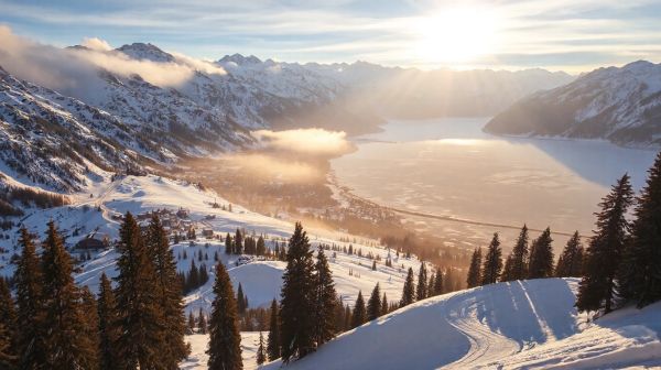 Top 5 destinations de ski pour renouer avec la nature